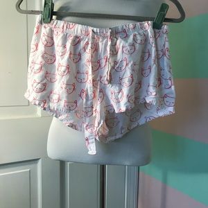Forever 21 Cat Face Pj Pants